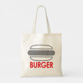 Hotdog Icon Burger Toe Bag Tragetasche (Rückseite)