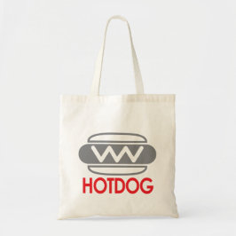 Hotdog Icon Burger Toe Bag Tragetasche