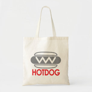 Hotdog Icon Burger Toe Bag Tragetasche