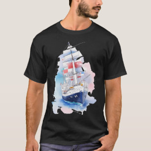 Hotdog im Lagerfeuerstil T-Shirt