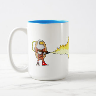 Hotdog-Kaffee-Cup, bestmöglicher Kaffee-Cup Zweifarbige Tasse