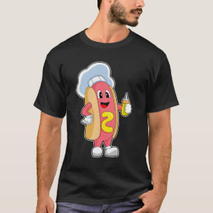 Hotdog Koch Mustard T-Shirt