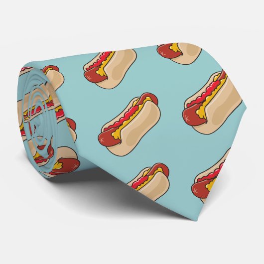 Hotdog-Krawatte Krawatte (Gerollt)