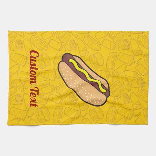 Hotdog Küchentuch (Horizontal)