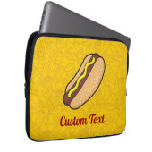 Hotdog Laptop Sleeve (Vorne Rechts)