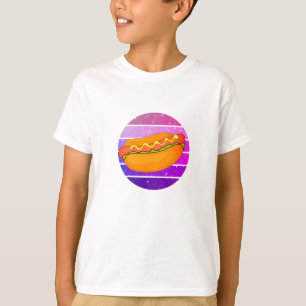 Hotdog Liebhaber Freude, Hot Dog Design T-Shirt
