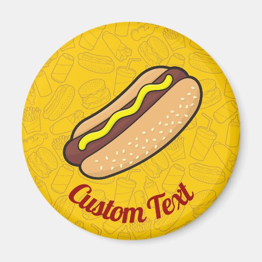 Hotdog Magnet (Vorne)