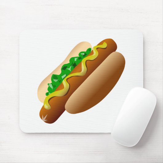Hotdog Mousepad (Mit Mouse)
