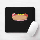 Hotdog Mousepad (Mit Mouse)