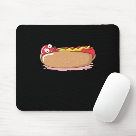 Hotdog Mousepad (Mit Mouse)