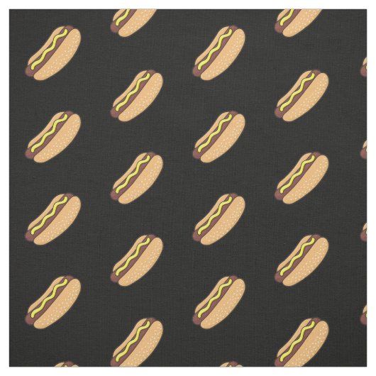 Hotdog-Muster Stoff (Muster)