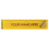 Hotdog Namensplakette (Vorderseite)