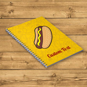 Hotdog Notebook Notizblock