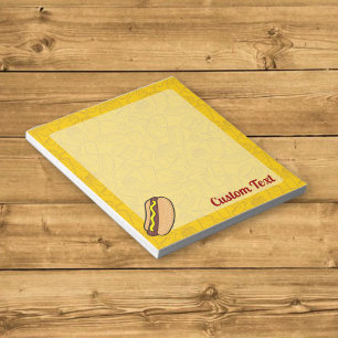 Hotdog Notepad Notizblock