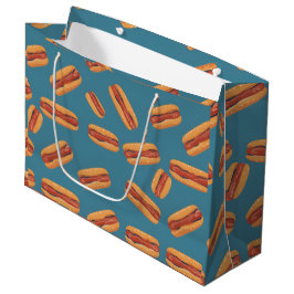 Hotdog Party Geschenktasche Geburtstagsverpackung Große Geschenktüte