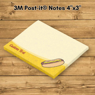 Hotdog Post-it Klebezettel