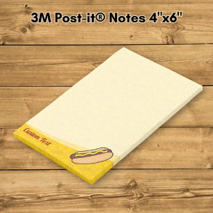 Hotdog Post-it Klebezettel