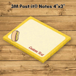 Hotdog Post-it Klebezettel