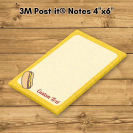 Hotdog Post-it Klebezettel