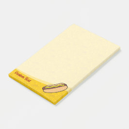 Hotdog Post-it Klebezettel