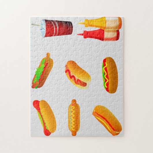 HOTDOG PUZZLE. PUZZLE (Vertikal)
