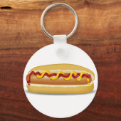 Hotdog Schlüsselanhänger (Vorderseite)