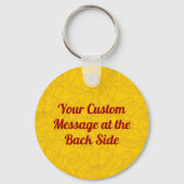 Hotdog-Schlüsselanhänger Schlüsselanhänger (Rückseite)