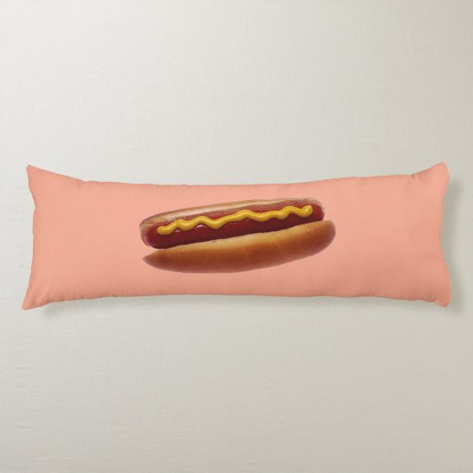 Hotdog Seitenschläferkissen (Vorderseite)