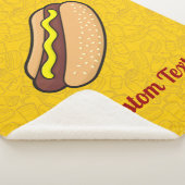 Hotdog Sherpa Blanket Sherpadecke (3/4)
