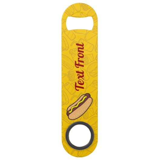 Hotdog Speed Flaschenöffner (Vorderseite)