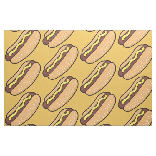 Hotdog Stoff (Fat Quarter (45,7 x 55,9 cm))
