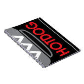 Hotdog-Symbol Notizblock (Rechte Seite)