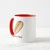 Hotdog-Tasse Tasse (Vorderseite Links)