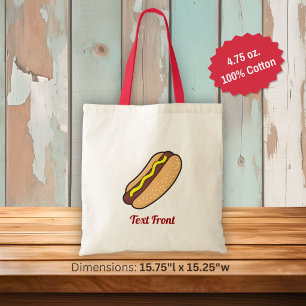 Hotdog Tote Bag Tragetasche
