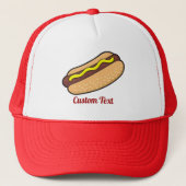 Hotdog Trucker Hat Truckerkappe (Vorderseite)