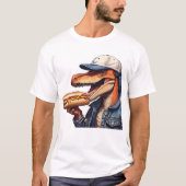 Hotdogasaurus Dinosaur-T - Shirt (Vorderseite)
