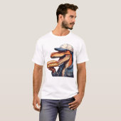 Hotdogasaurus Dinosaur-T - Shirt (Vorne ganz)