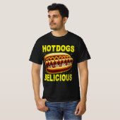 Hotdogs köstlich T-Shirt (Vorne ganz)