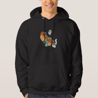 Hotdogs Mustard Sausage   Cool Hotdog Sandwich Hoodie