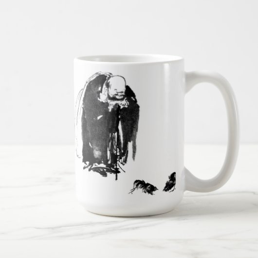Hotei durch Miyamoto Musashi Kaffeetasse (Rechts)