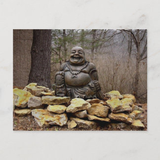 Hotei Laughs Postkarte