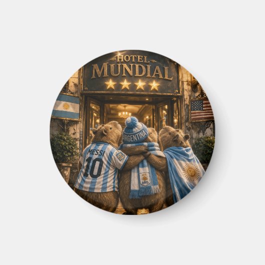  Hotel 4 estrellas Capibarras Magnet (Vorne)