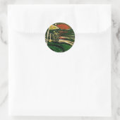HOTEL 8 RUNDER AUFKLEBER (Tasche)