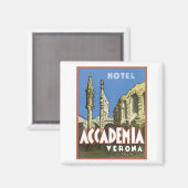 Hotel Accademia Verona Magnet (Vorderseite/Rückseite)
