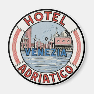 Hotel Adriatico in Venedig Magnet