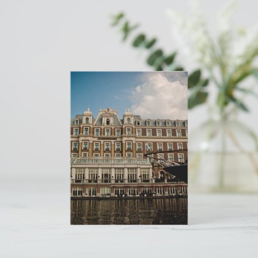 Hotel Amsterdam Postkarte (Stehend Vorderseite)