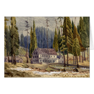 Hotel an der Waldung von Mamoth Bäumen