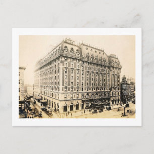 Hotel Astor, New York City 1911 Vintage auf Deutsc Postkarte