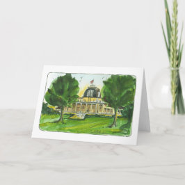 Hotel Athenaeum, Faltkarte Chautauqua Karte