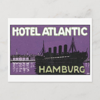 Hotel Atlantic Hamburg Postkarte